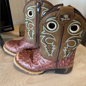 Twister toddler boy cowboy boot